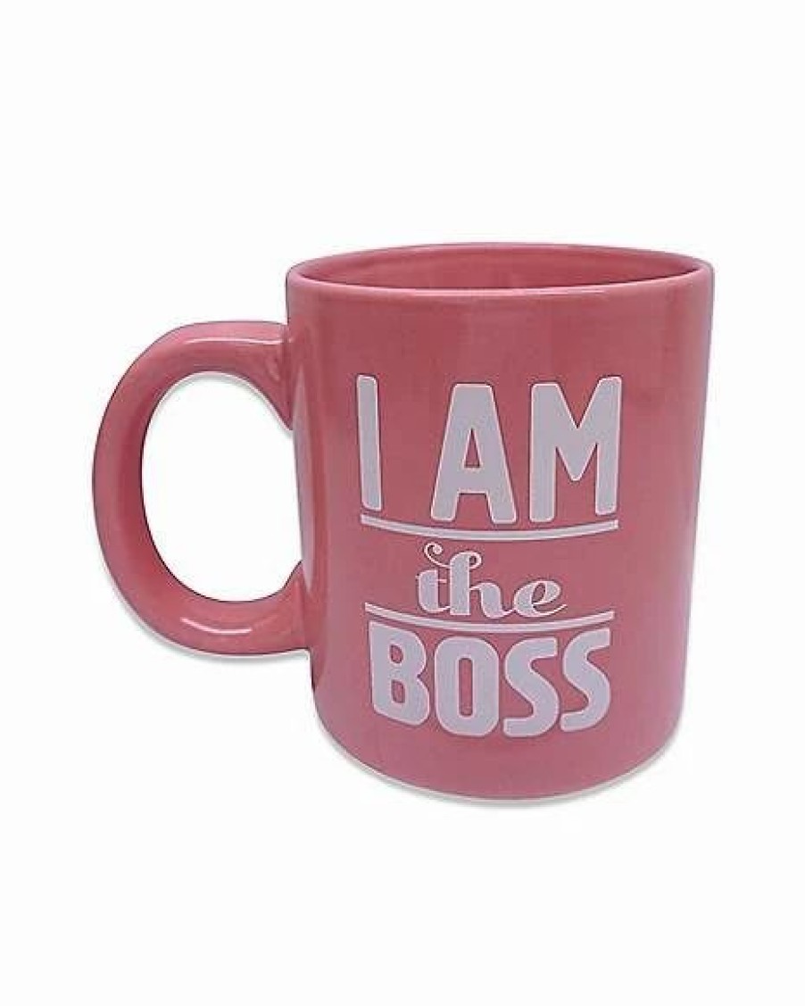 Coffee Mugs * Top 10 I'M The Boss Coffee Mug 22 Oz. Pink