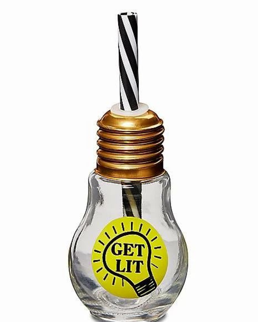 Shooters & Shot Glasses * Deals Light Bulb Get Lit Shot Glass 1.5 Oz. Multi-Color