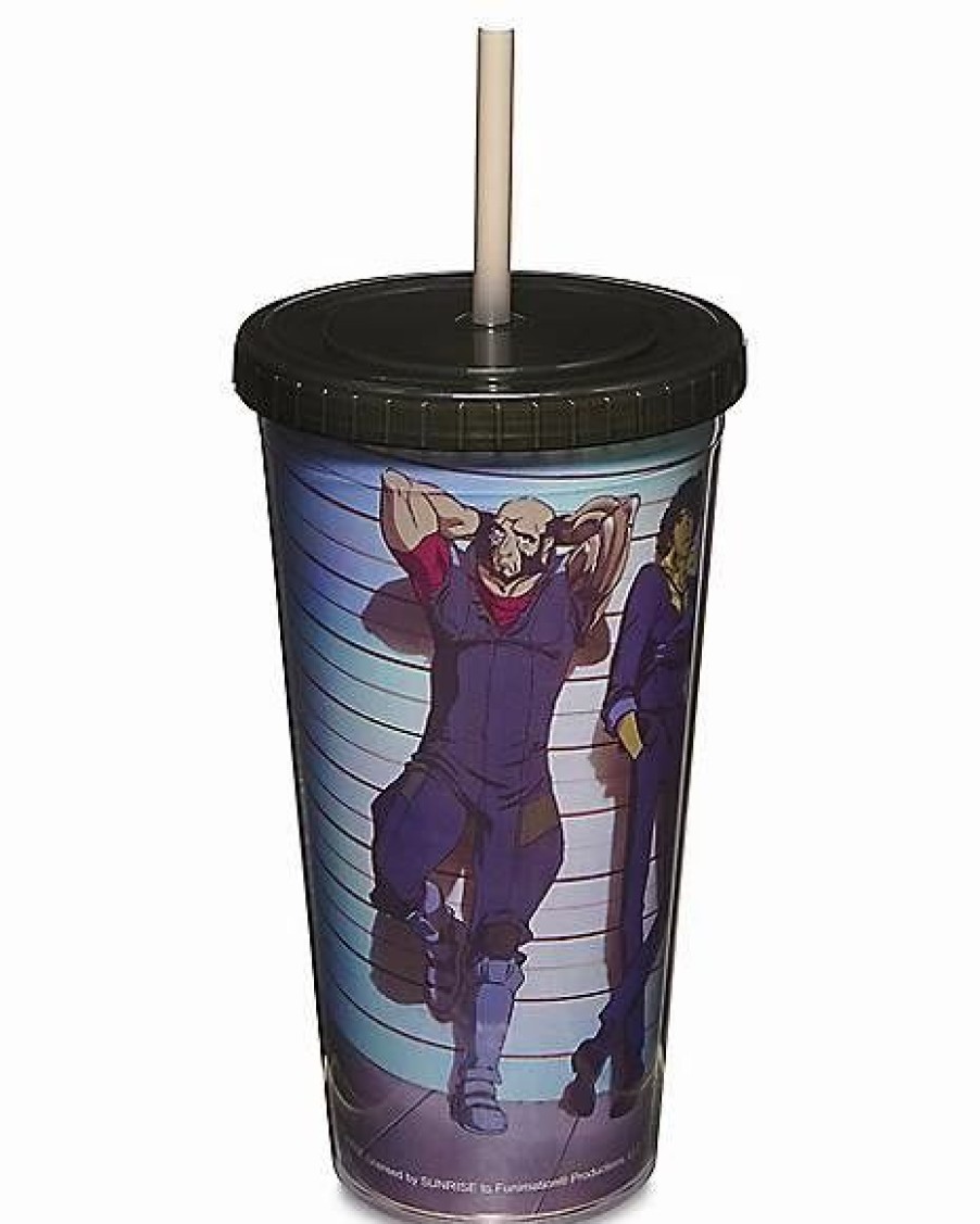 Anime * Flash Sale Cowboy Bebop Lineup Cup With Straw 20 Oz.