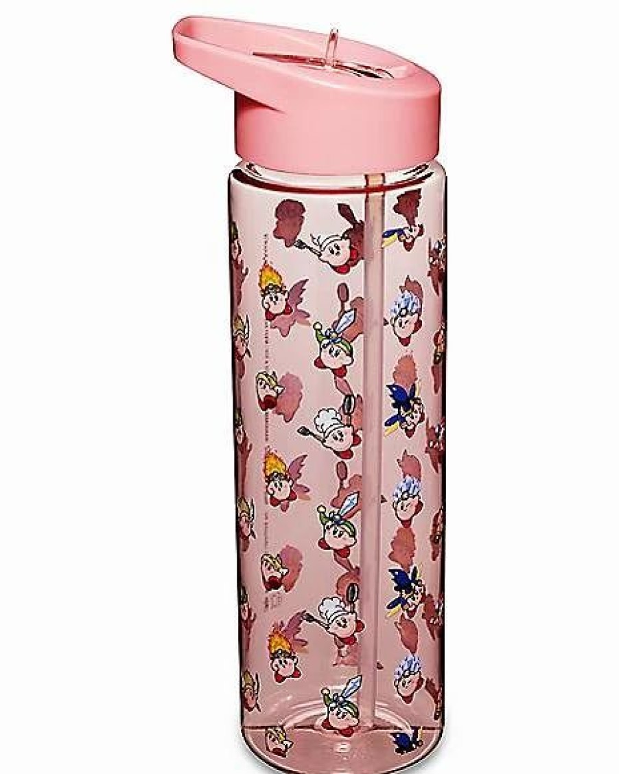 Anime * Hot Sale Kirby Abilities Water Bottle Pink