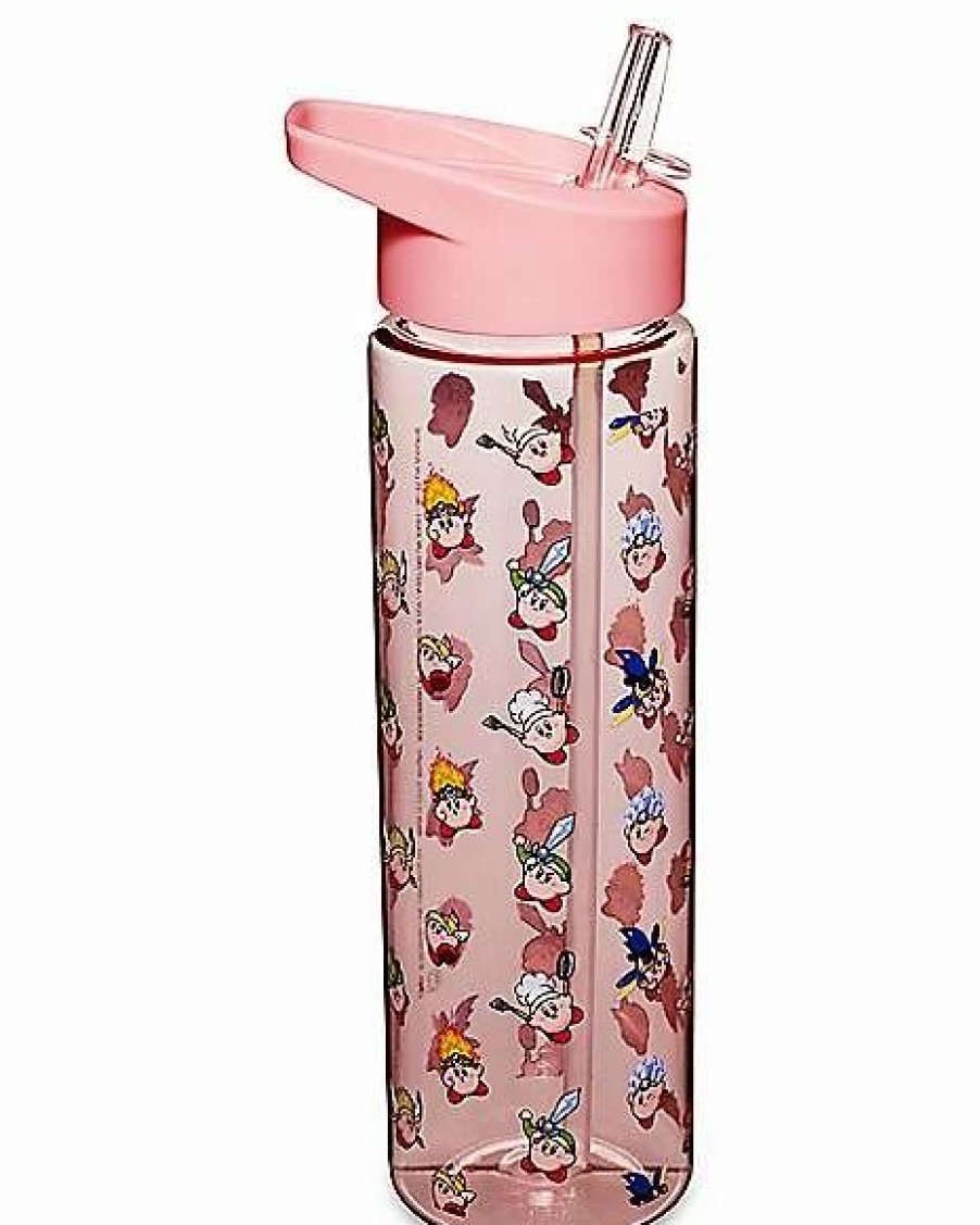 Anime * Hot Sale Kirby Abilities Water Bottle Pink