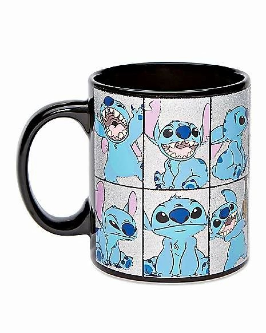 Movies * Buy Glitter Stitch Coffee Mug 20 Oz. Lilo And Stitch Blue