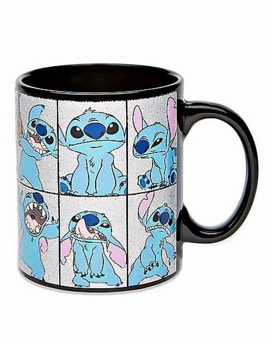 Movies * Buy Glitter Stitch Coffee Mug 20 Oz. Lilo And Stitch Blue