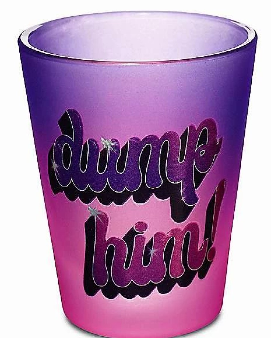 Television * Flash Sale Dump Him Bratz Shot Glass 2 Oz. Purple