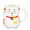 Coffee Mugs * Promo Lucky Cat Coffee Mug 20 Oz. White