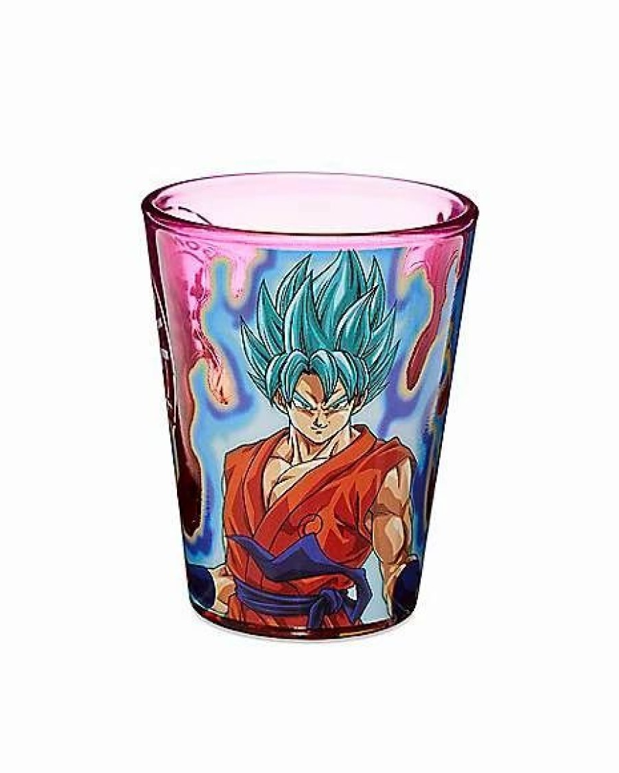 Anime * Buy Dragonball Z Super Shot Glass 2 Oz. Pink