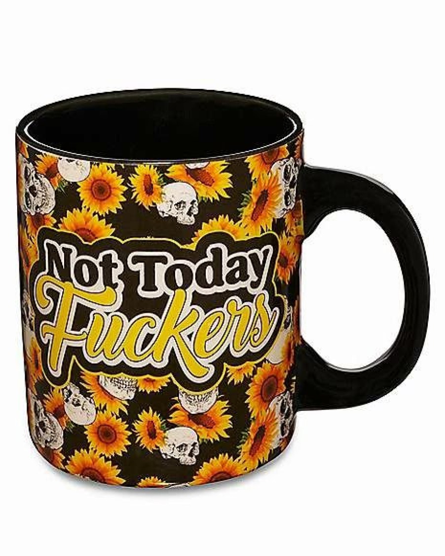 Coffee Mugs * New Not Today Fuckers Coffee Mug 20 Oz. Multi-Color