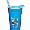 Movies * Hot Sale Aloha Stitch Cup With Straw 32 Oz. Disney Blue