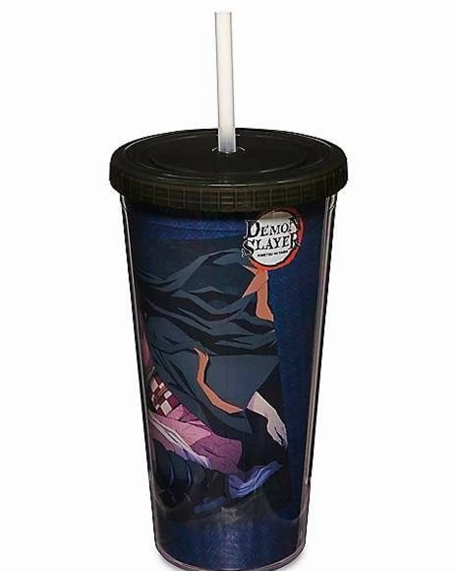 Anime * Best Reviews Of Tanjiro And Nezuko Cup With Straw 20 Oz. Demon Slayer