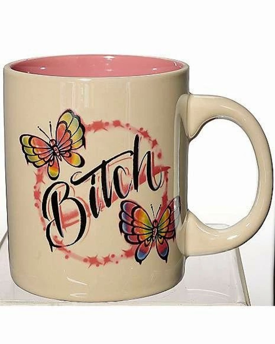 Coffee Mugs * Best Sale Airbrush Bitch Coffee Mug 20 Oz.