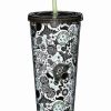 Halloween * Coupon The Haunted Mansion Cup With Straw Disney