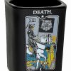 Halloween * Top 10 The Death Tarot Card Shot Glass 2 Oz. Black