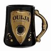 Halloween * Deals Black And Gold Ouija Molded Coffee Mug 23 Oz.