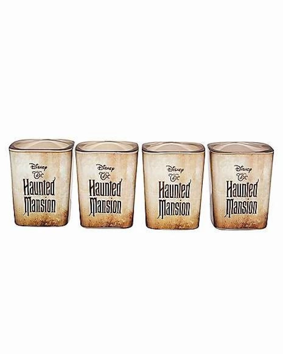 Shooters & Shot Glasses * Hot Sale The Haunted Mansion Mini Glass Set 4 Pack