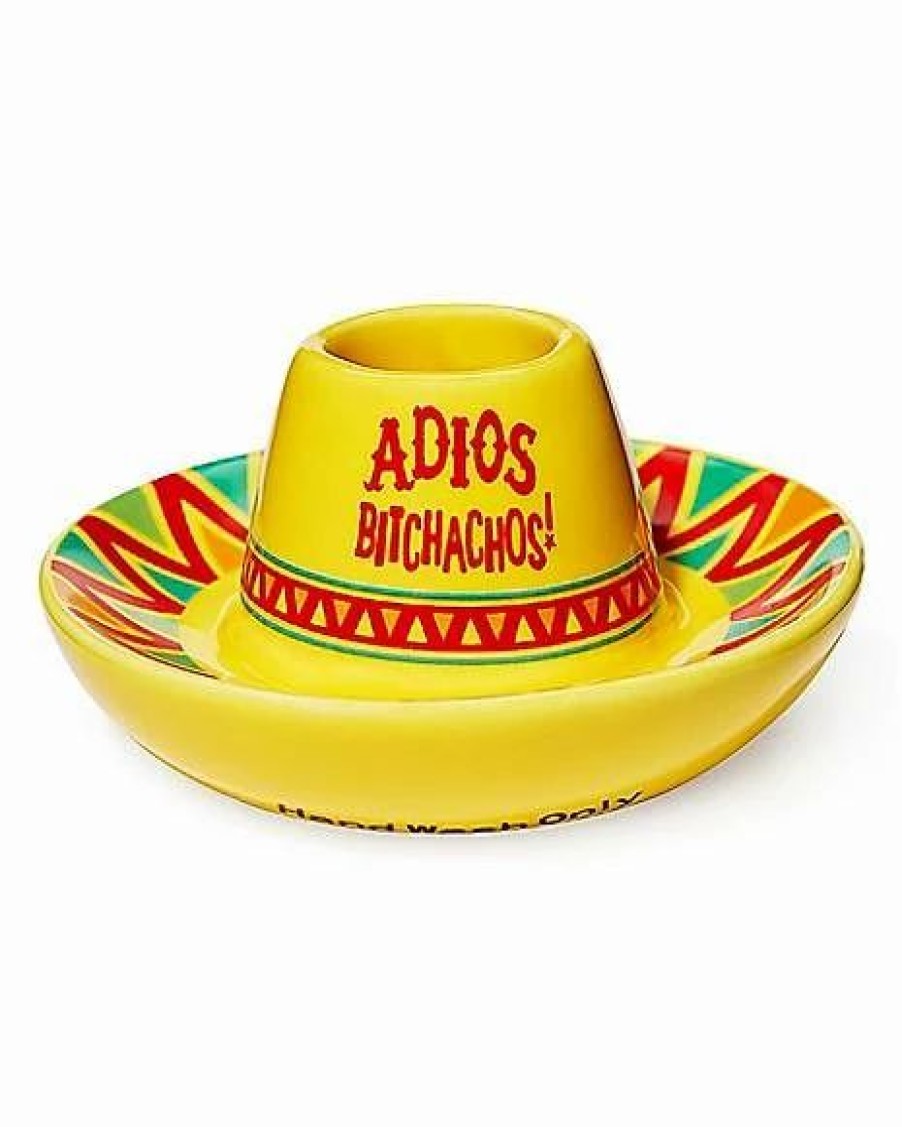 Shooters & Shot Glasses * Coupon Adios Bitchachos Molded Shot Glass 2 Oz. Yellow