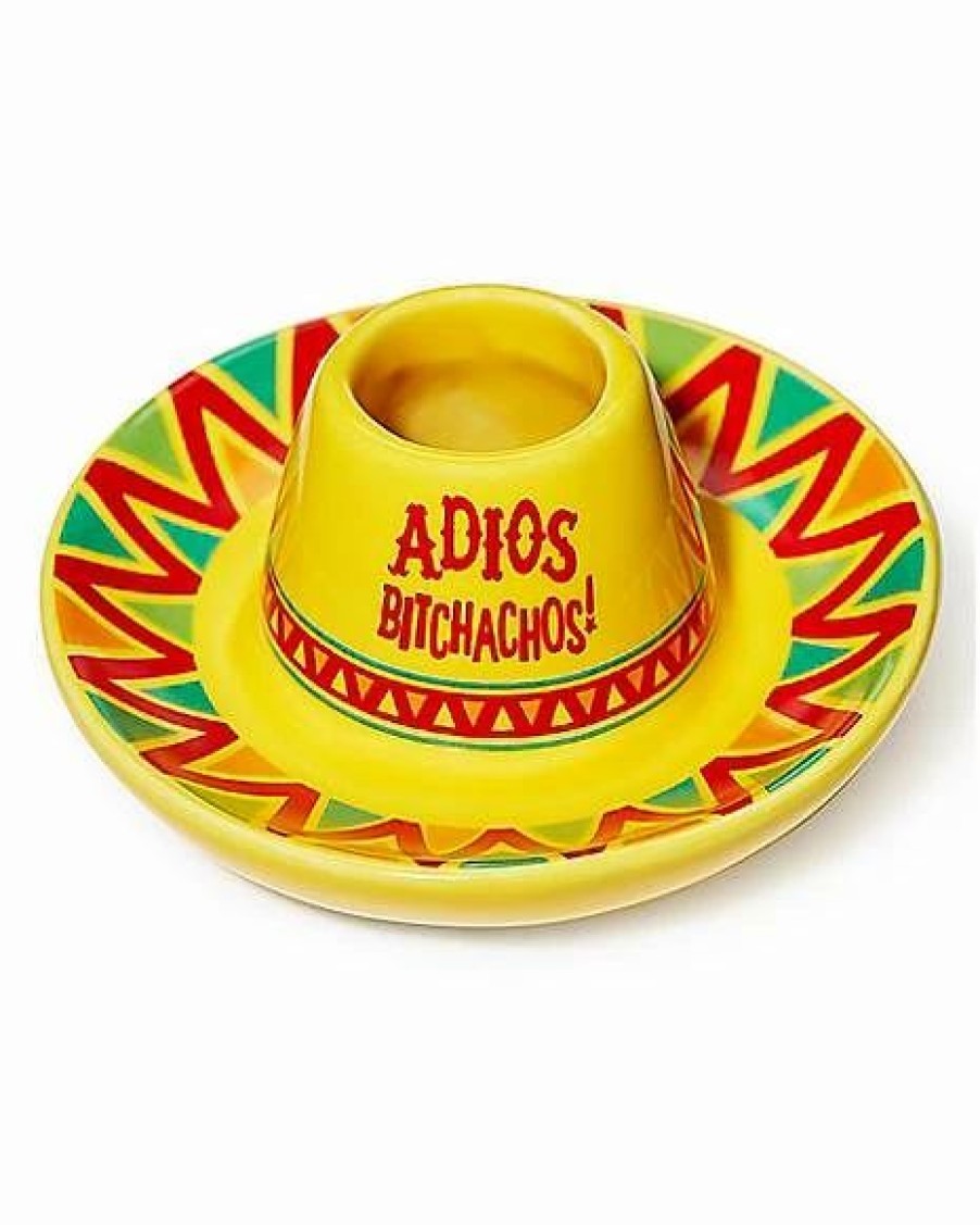 Shooters & Shot Glasses * Coupon Adios Bitchachos Molded Shot Glass 2 Oz. Yellow