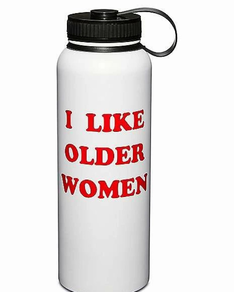 Christmas * Wholesale I Like Older Women Water Bottle 16 Oz. Danny Duncan Black