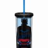 Plastic Drinkware * Best Reviews Of The Batman Cup With Straw 20 Oz. Black And Blue