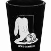 Shooters & Shot Glasses * Budget Conflicted Shot Glass 1.8 Oz. Lewd Complex Black