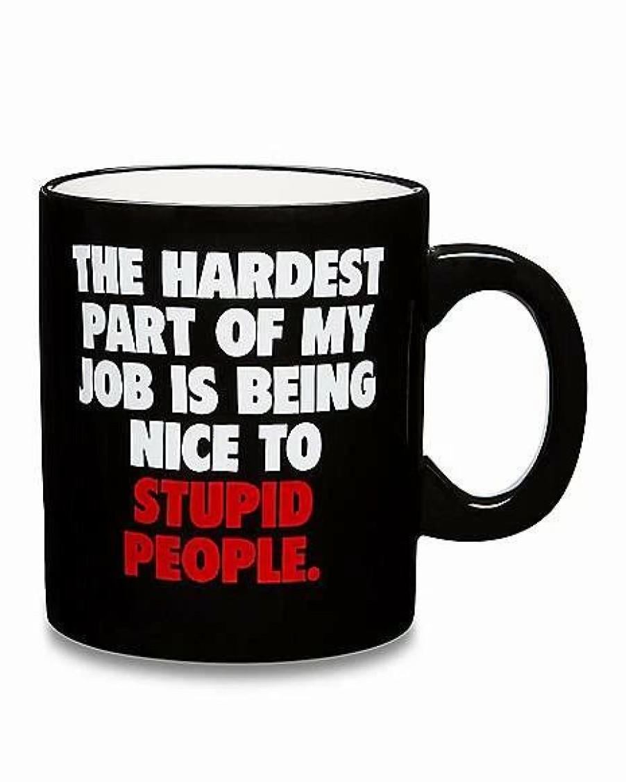 Coffee Mugs * Deals Stupid People Coffee Mug 20 Oz. Black