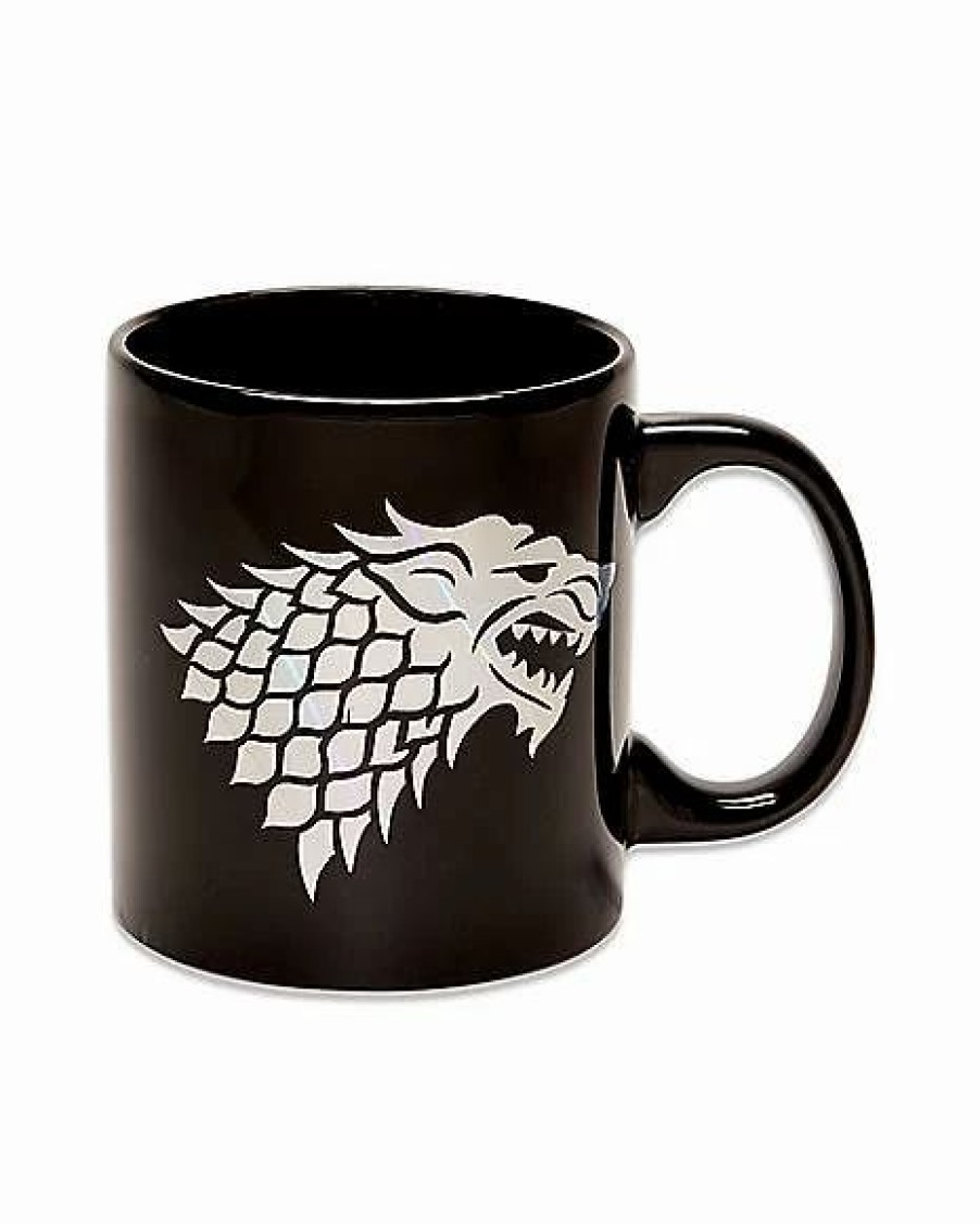 Coffee Mugs * Best Sale Stark Coffee Mug 20 Oz. Game Of Thrones Black