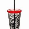 Plastic Drinkware * Best Pirce Uzumaki Cup With Straw 18 Oz. Multi-Color