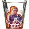 Shooters & Shot Glasses * Best Deal One Nice Kitty Shot Glass 2 Oz. Trailer Park Boys