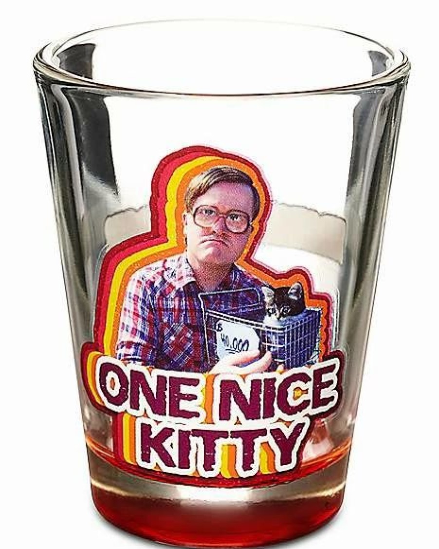 Shooters & Shot Glasses * Best Deal One Nice Kitty Shot Glass 2 Oz. Trailer Park Boys