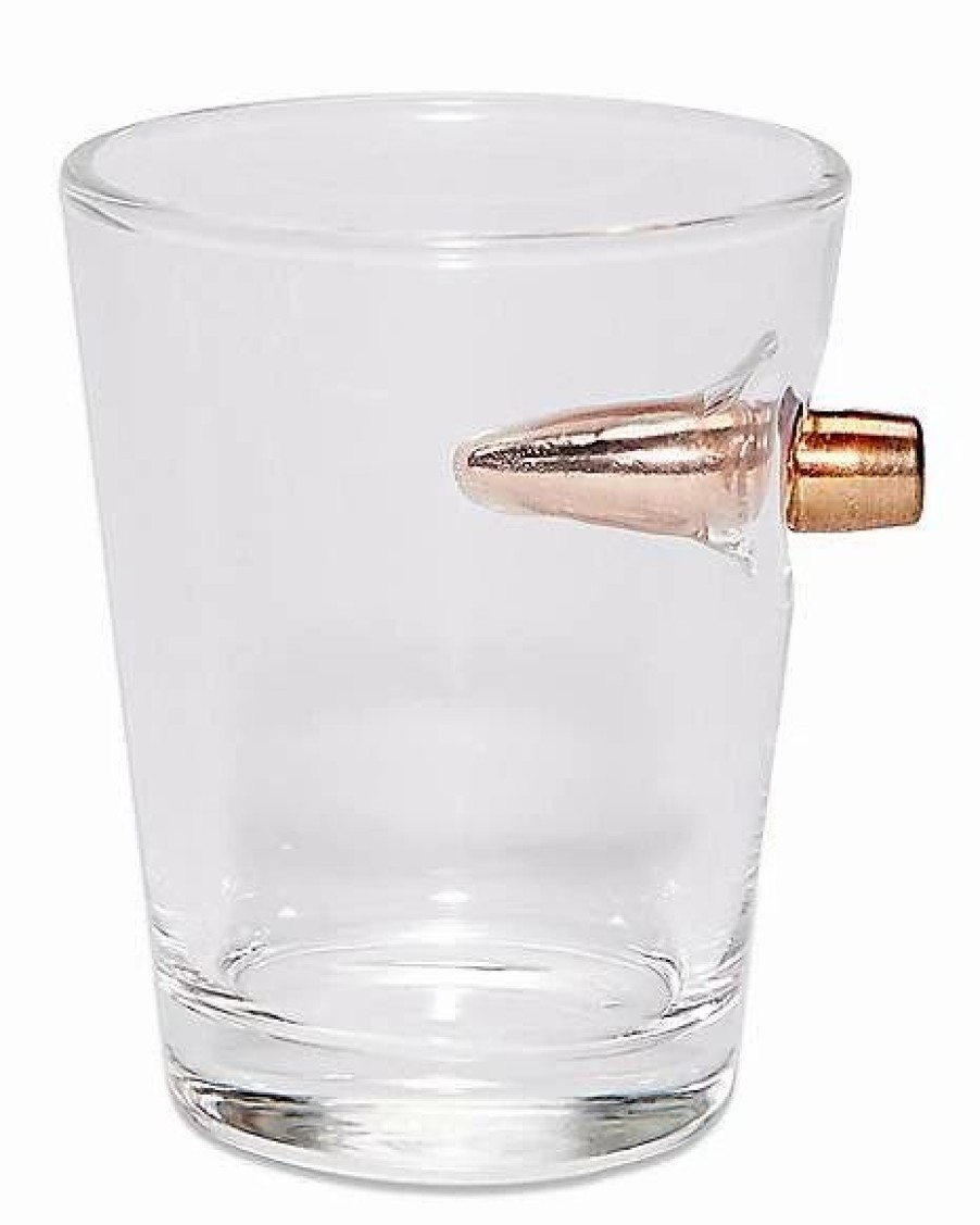 Shooters & Shot Glasses * Brand New Bullet Shot Glass 1.5 Oz. Clear