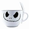 Halloween * Budget Jack Skellington Soup Mug 24 Oz. The Nightmare Before Christmas Black And White