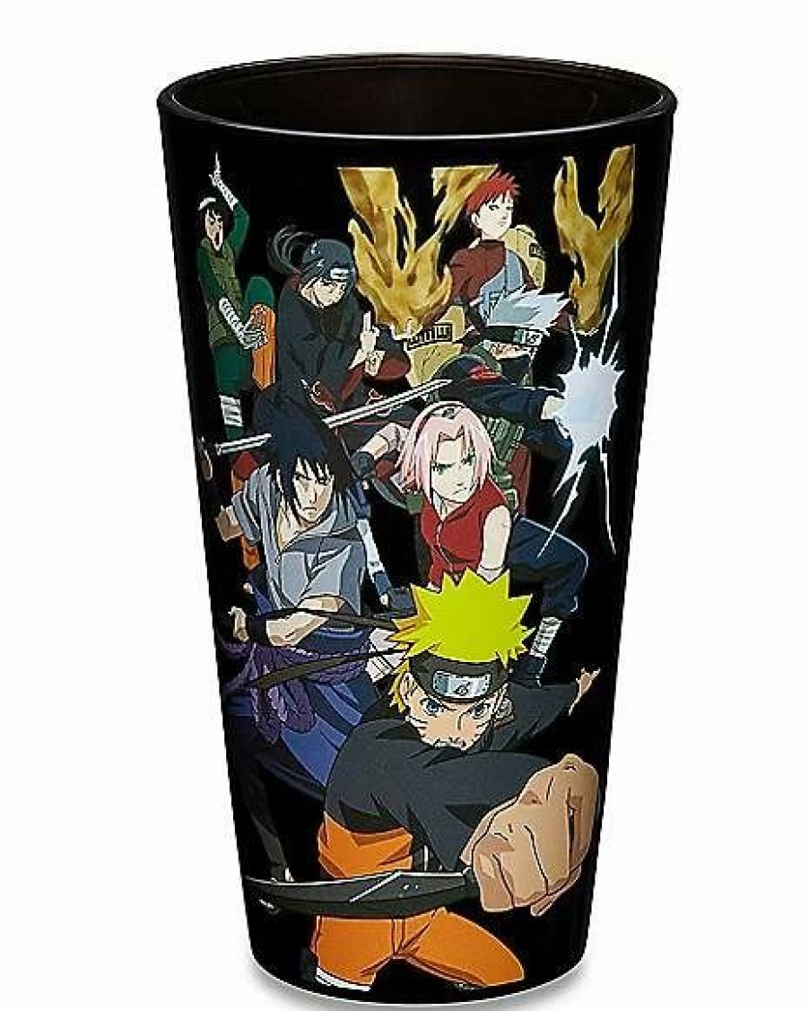 Anime * Wholesale Group Naruto Shippuden Pint Glass 16 Oz. Black