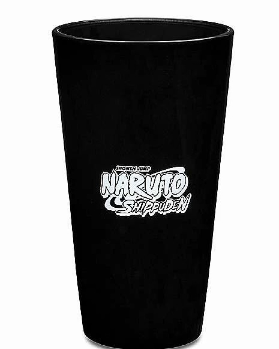 Anime * Wholesale Group Naruto Shippuden Pint Glass 16 Oz. Black