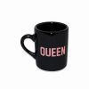 Shooters & Shot Glasses * Cheap Queen Coffee Mug Shot Glass 2 Oz. Black