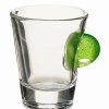 Shooters & Shot Glasses * Top 10 Alien Molded Shot Glass 1.5 Oz. Clear