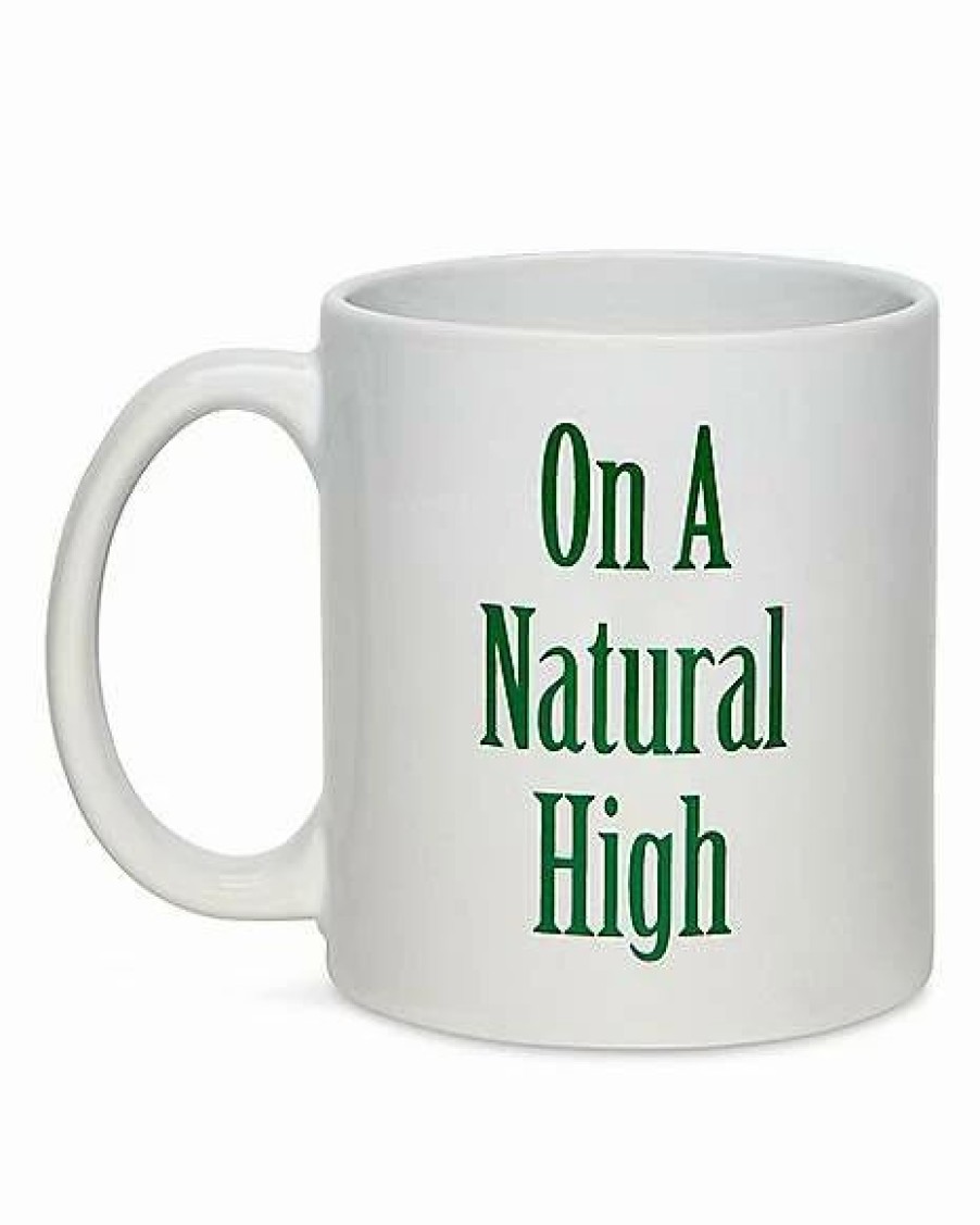 Coffee Mugs * Flash Sale On A Natural High Coffee Mug 20 Oz. White