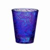 Shooters & Shot Glasses * Promo And Pink Swirl Shot Glass 2 Oz. Purple