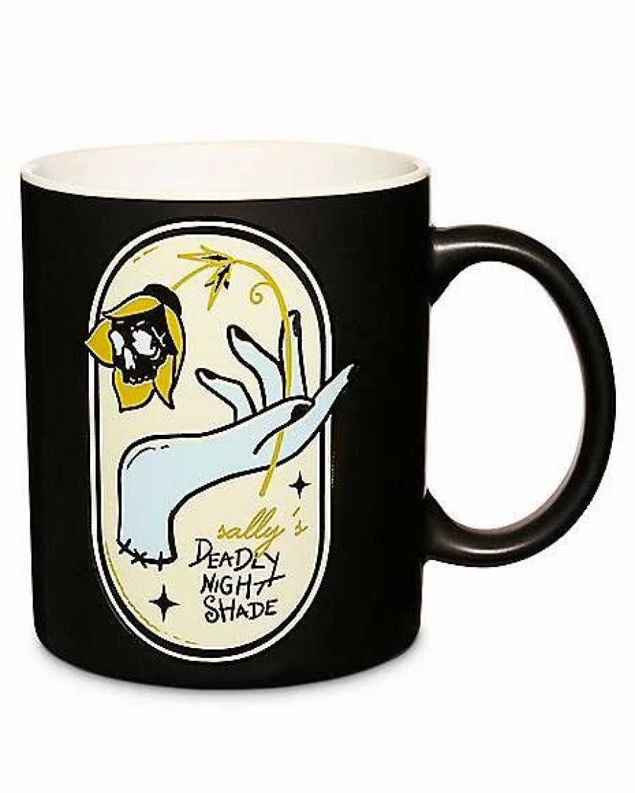 Movies * Promo Deadly Nightshade Coffee Mug The Nightmare Before Christmas 20 Oz. Black