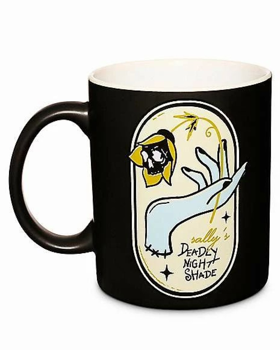 Movies * Promo Deadly Nightshade Coffee Mug The Nightmare Before Christmas 20 Oz. Black