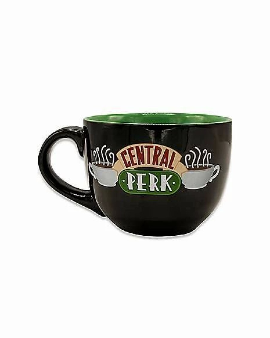 Television * Deals Central Perk Soup Mug 24 Oz. Friends Black