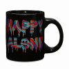 Coffee Mugs * Brand New Happy Alone Drip Coffee Mug 20 Oz. Black