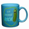 Television * Best Pirce I'M Pickle Rick Coffee Mug 20 Oz. Rick And Morty Blue