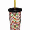 Plastic Drinkware * Best Reviews Of Characters South Park Cup With Straw 20 Oz. Clear