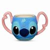 Movies * Best Deal Molded Stitch Head Coffee Mug 24 Oz. Lilo & Stitch Blue