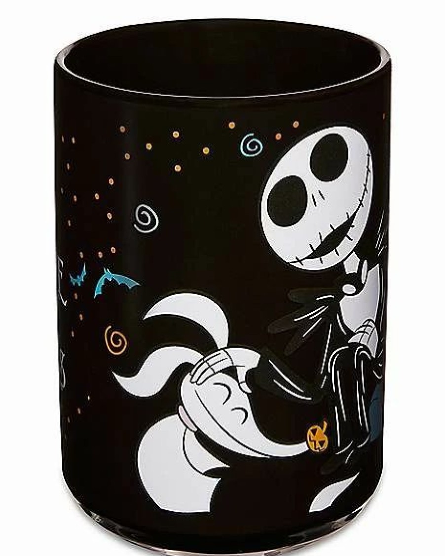 Movies * Wholesale Jack And Sally Color Changing Coffee Mug 20 Oz. The Nightmare Before Christmas Black