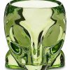 Shooters & Shot Glasses * Hot Sale Molded Alien Face Shot Glass 2 Oz. Green