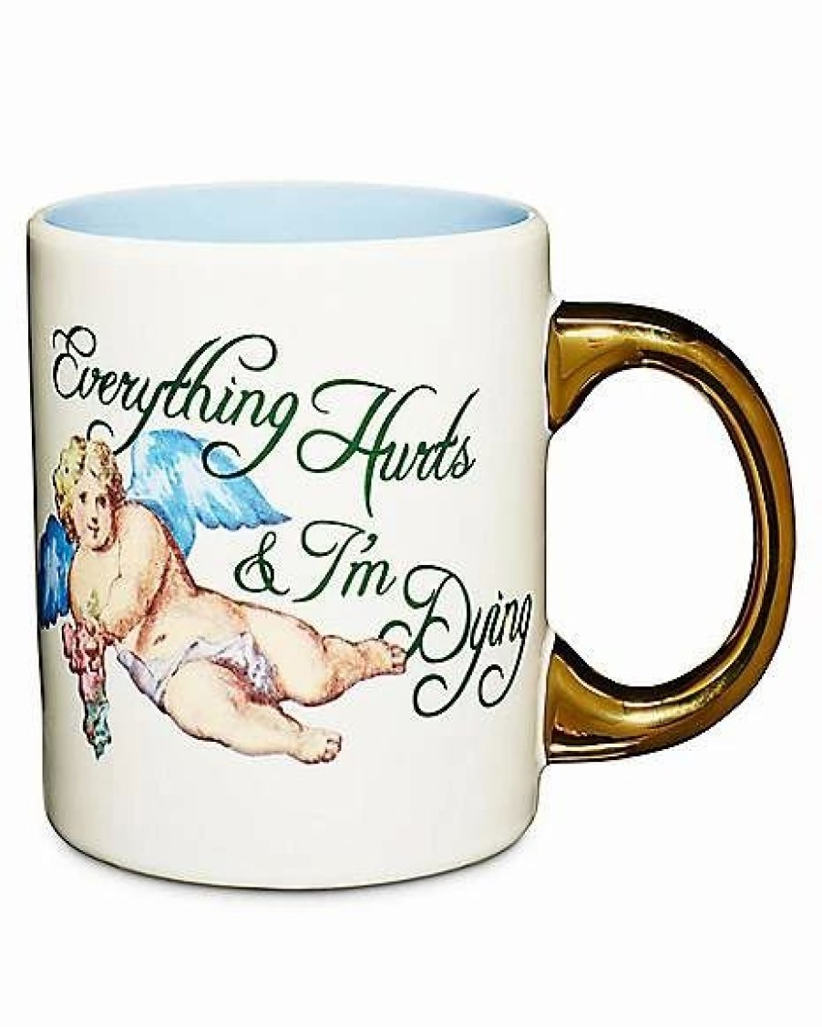 Christmas * Buy Cherub Everything Hurts Coffee Mug 20 Oz. Multi-Color