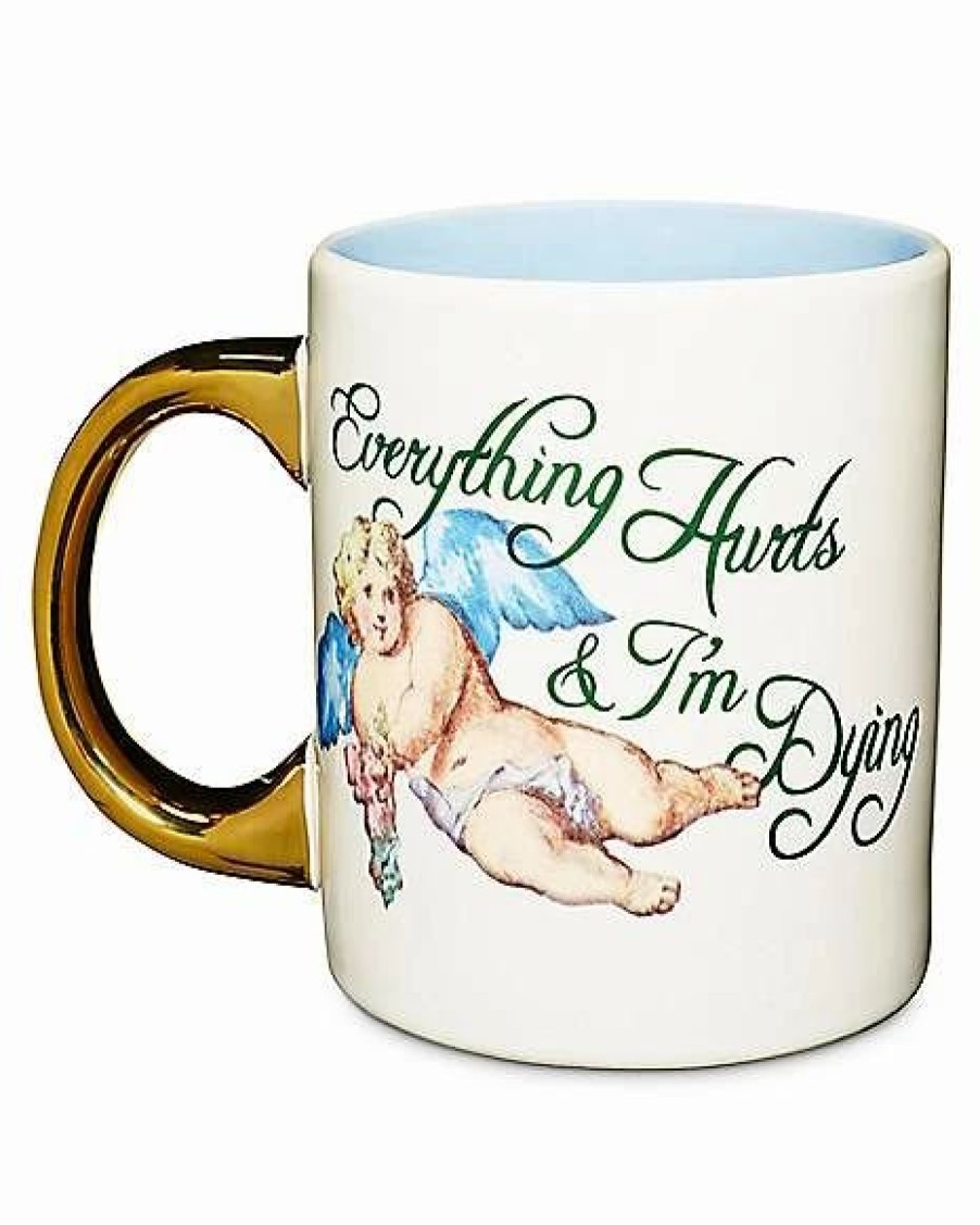 Christmas * Buy Cherub Everything Hurts Coffee Mug 20 Oz. Multi-Color