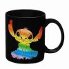 Movies * New Ohana Means Family Stitch Pride Coffee Mug 20 Oz. Black