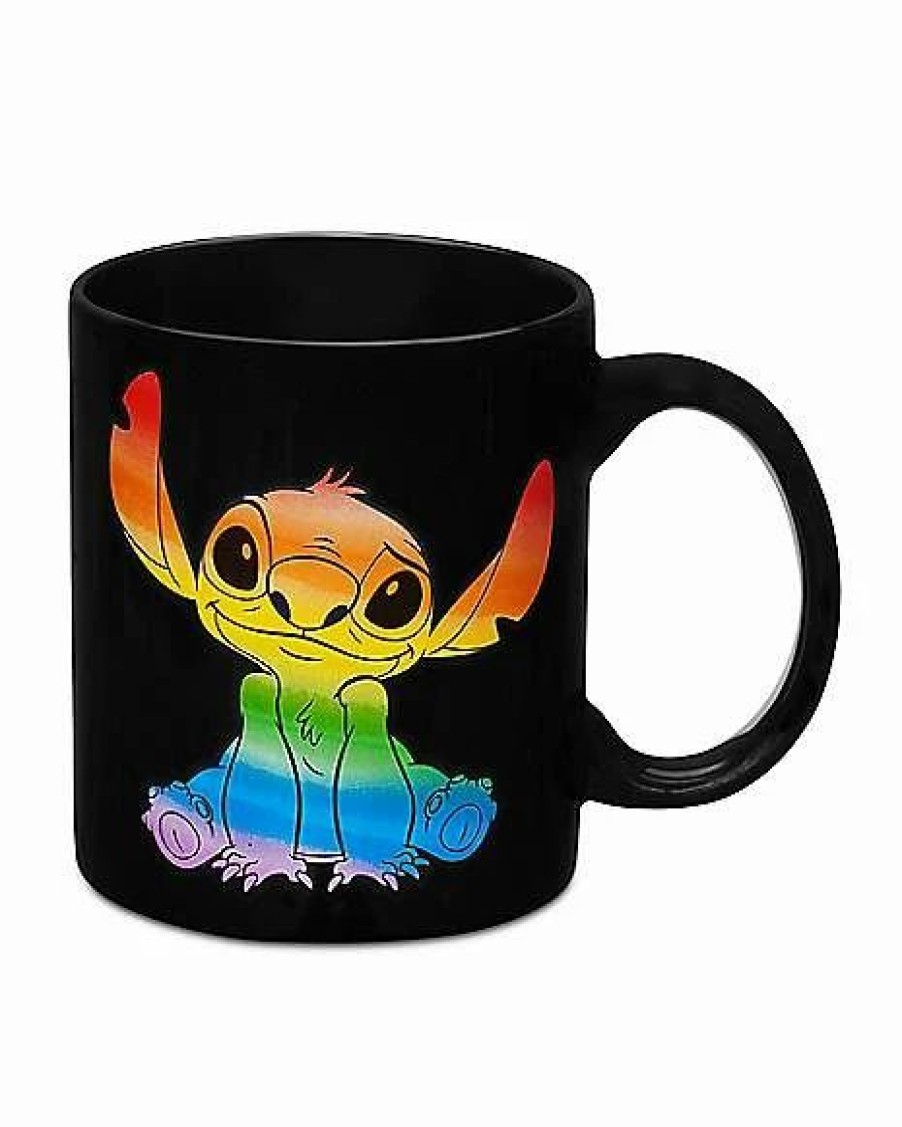 Movies * New Ohana Means Family Stitch Pride Coffee Mug 20 Oz. Black