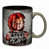 Movies * Hot Sale Wanna Play Chucky Coffee Mug 20 Oz. White